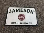 Jameson Irish Whiskey Repro Cast Iron Plaque 511664