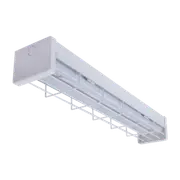 Park Emergency LED Batten Light Wire Guard L620mm ON/OFF White Metal 3CCT - 66081
