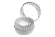 Mondo Cookie Cutter Round Double Sided Crinkle/Plain Set 6pc