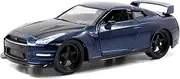 Jada Fast & Furious 2009 Nissan GT-R 1:32 Scale Hollywood Ride Diecast Vehicle, Blue