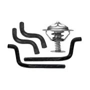 Gates Thermostat + Radiator Hose + Heater Hose Kit for Nissan Patrol Y61 07-On