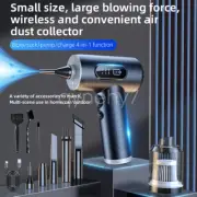 50000RPM Cordless Air Duster Blower Compressed Computer Cleaning Vacuun Cleaner