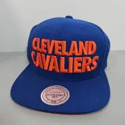 Cleveland Cavaliers Cavs Mitchell & Ness HWC NBA snapback trucker hat cap Blue