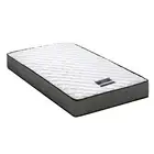 Giselle 16cm Bedding SINGLE Size Bed Mattress Top Tight Bonnell Spring Foam NEW