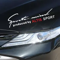 在飛比找蝦皮購物優惠-1 件豐田 ALTIS 車身標誌徽章汽車貼紙 Dec