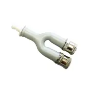 Two Hose Bayonet Type "Y" adapter, for Spacelabs/Mindray Double-hose NIBP Cuffs