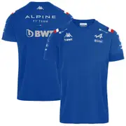 BWT Alpine F1 Team 2022 T-Shirt - Blue
