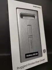 Samsung rugged kickstand Case for Samsung Galaxy S10 5G - Silver