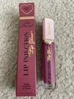 TOO FACED Lip Injection Power Plumping Lip Gloss ~ WANNA PLAY? mauve ~ BNIB