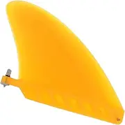 Inflatable Paddle Board Fin - Single Center PVC Paddleboard Fin,Replacement No Tool Tail Rudde Detachable Water Sports Accessories for Longboard