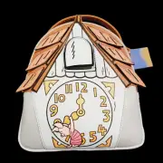Disney Danielle Nicole Winnie The Pooh Piglet Cuckoo Clock Mini Backpack- New