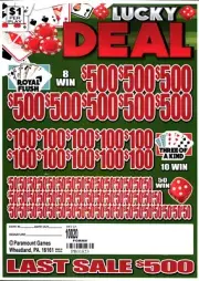 Pull Tab Tickets - Jar Tickets - Game - Lucky Deal