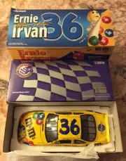 ACTION ERNIE IRVAN M&M’S “COUNTDOWN TO THE NEW MILLENIUM” 1:18 SCALE MIB