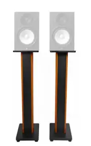 Rockville 36” Studio Monitor Speaker Stands For Yamaha HS7 Monitors