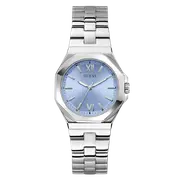 GUESS Ladies Silver Tone Analogue Watch GW0873L1
