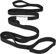 Stretching Strap Yoga with Loops, 10 Loops Strapsfor Stretching, Stretch Straps for Physical Therapy, Non-elastic Exercise Strap for Pilates, Dance and Gymnastics With