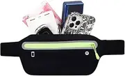 Running Fanny Pack - Phone Holder for Running with Headphone Cable Jack,Unisex Pouch, Waterproof Money Phone Holder for Sports Exercise Cycling Fitness Outdoor Travel