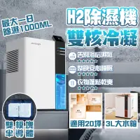 在飛比找蝦皮購物優惠-【免運12H出貨 3L大容量】Jessga H2除濕機 升級