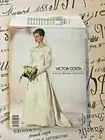 Vogue Wedding Dress Pattern 2618 Victor Costa Vogue Bridal Sz 12 14 16 Uncut FF