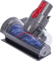 Mini Brush Head Tool compatible with Dyson V7 V8 V10 V11 V17 Cordless Vacuum Cleaners, Vacuum Couth Mattress Upholstery Tool Head Replacement Parts
