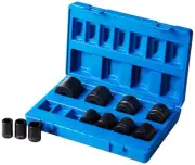 (1311S) 1/2" Drive 11-Piece 8-Point Standard Socket Set
