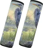 GAIREG Heron and Lake Covers for Seat Belts Stroller Strap Pads