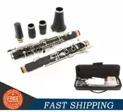 Clarinet Ebonite Wood G key Clarinet Nickel Plated Keys With Case Parts