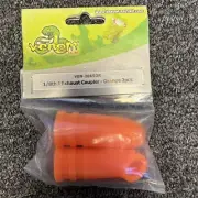 Venom Racing VEN2065OR 1/8th J Exhaust Coupler Orange 2pcs RC Vintage