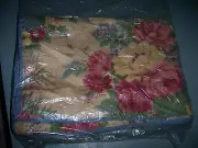 vintage new floral Roses cotton fabric cushion cover for chair wicker STOR-AID