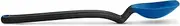 Dreamfarm Mini Supoon Non-Stick Sit-Up Silicone Scraping Cooking Spoon, Jar Scraper Measures 5ml TSP - 8" Classic Blue