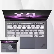 Jarttarn 4-Pack Keyboard Protective Film Compatible with 15.3'' Lenovo ThinkPad X9-15 Aura Edition/ThinkPad X9-15 Gen 1 (2025) Silicone TPU Laptop Keyboard Cover Skin (2 TPU Clear+2 White)