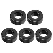 5Pcs Toroid Core,Ferrite Chokes Ring (Black,24.2x13.7x8mm)