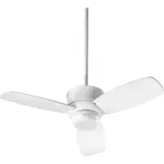 Quorum Gusto Ceiling Fan, Studio White - 32323-8