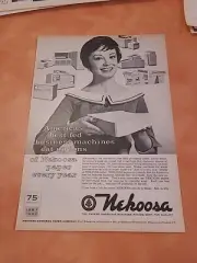 Nekoosa Paper Print Ad 1962 Wisconsin 8x11