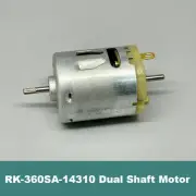 RK-360SA DC 12V-18V 8200RPM Dual 2.3mm Shaft Mini 28mm Electric Round Toy Motor