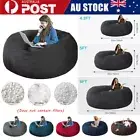 Extra Large Bean Bag Chair Cover Couch Sofa Slipcover for Indoor Lazy Lounger