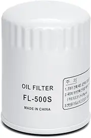 FL500S Oil Filter (1-Pack) for 2011-2016 Ford F-150 & Mustang 5.0L V8 - OEM Quality, 3/4"-16 NC Thread Size