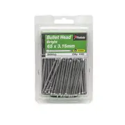 Paslode 65 x 3.15 500g Bright Steel Bullet Head Nails - 110 Pack