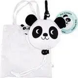 《Rex LONDON》束口購物袋(熊貓) | 購物袋 環保袋 摺疊收納袋 手提袋