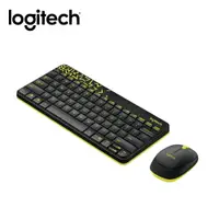 在飛比找PChome24h購物優惠-Logitech 羅技 MK240 NANO無線鍵鼠組 黑色