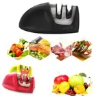 2Stages Knife Sharpener Household Handle Hard Carbide Ceramic Sharpening StoneRA