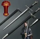 Anduril sword of King Aragorn Narsil handmade LOTR Replica Stainless Steel W/ Sc
