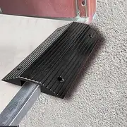Doorway Threshold Ramp, Bridge Ramp Plastic Wheelchair Ramp, Non-Slip Door Entry Ramps, Portable Steps Reducer Ramp for Warehouse Driveway Garage(80 * 45 * 10cm)