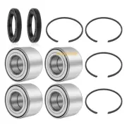 Front Rear Wheel Bearings Seals Kit for Can-Am Commander 800 1000 Max 2011-2016