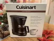 ☕ Cuisinart Compact 5 Cup Coffee Maker - Model DCC-5500 - Black - BRAND NEW ☕