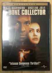 The Bone Collector (1999) DVD Denzel Washington Angelina Jolie NEW SEALED