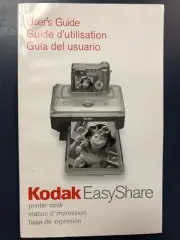 Kodak Easyshare Printer Dock Manual/User's Guide