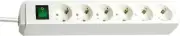 Brennenstuhl Eco Line Socket Strip with Switch 6fach White