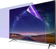 Frosted TV Screen Protector, Anti Blue Light/Anti Glare/Dustproof Filter Film, Relieve Eye Strain for Sharp, Sony, Samsung, Hisense, LG Etc,75" (1645 * 931)