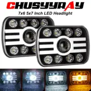 7X6 5x7 240W LED Headlight Hi/Lo DOT For Oldsmobile Bravada 1991-1994
